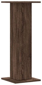 vidaXL Βάσεις Ηχείων 2 Τεμ. Καφέ Δρυς 30x30x80 εκ. Επεξεργασμένο Ξύλο