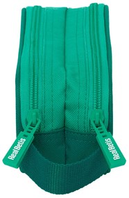 Διπλή Κασετίνα Real Betis Balompié Πράσινο 21 x 8 x 6 cm