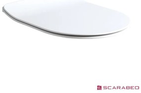 Scarabeo 5530BS-301 White Matt Κάλυμμα Βακελίτη Slim Soft Close