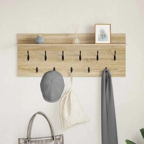 vidaXL Τοίχου Κρεμάστρα Δρύς Sonoma 100 x 40 x 12 εκ