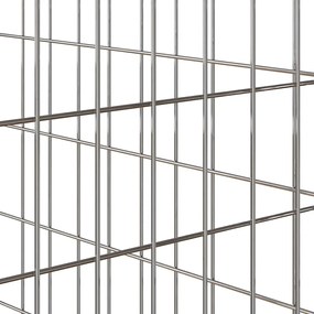 vidaXL Τετράγωνος Κομποστοποιητής 50 x 50 x 50 cm Σίδερο