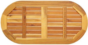 vidaXL Καπάκι τραπεζιού Φυσικό Λάδι 100 x 50 x 2 cm