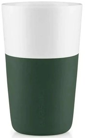 Φλυτζάνια Latte Πορσελάνινα (Σετ 2Τμχ) 501131 360ml Emerald Green Eva Solo Porcelain,Silicon