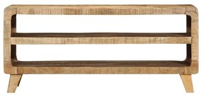 ντουλάπι τηλεόρασης vidaXL 105x46x32 cm μασίφ ξύλο ακατέργαστο μάνγκο