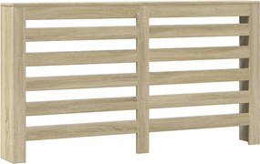 vidaXL Κάλυμμα Καλοριφέρ Sonoma Δρυς 149x20x82 εκ. Επεξεργασμένο Ξύλο