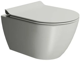 GSI Pura Swirl Cerene 881600SC-450 Λεκάνη Κρεμαστή 50cm με κάλυμμα βακελίτη Slim Soft Close αποσπώμενο