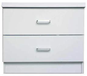 Κομοδίνο DECON 40x40x45cm Άσπρο