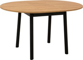 Extendable Dining Table Oliver - Oak, Black Oak
Black