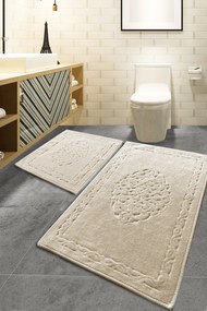 Bathmat Set (2 Pieces) Elite - Mink Multicolor