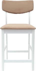 vidaXL Καρέκλες φαγητού 2 pcs Λευκό 48 x 49 x 95 εκ.