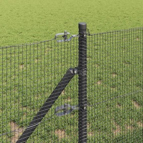 vidaXL Συρματόπλεγμα Σταθερού Εδάφους 25 x 0,6 μ Γκρι Δίχτυ