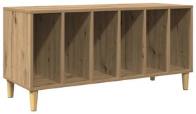 vidaXL Έπιπλο Δίσκων τεχνίτης Δρυς 100x38x48 εκ από Επεξεργασμένο Ξύλο
