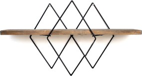 Wall Shelf Wr033 Walnut
Black