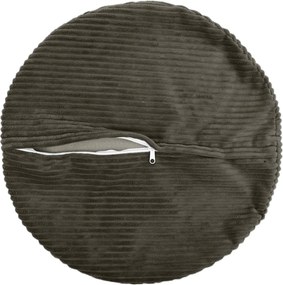 vidaXL Κάλυμμα Μαξιλαριού 6 pcs HEERLEN Ανθρακί Ø 60 cm κορντουρόι