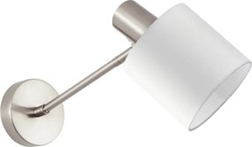 Απλίκα Τοίχου Homelighting 77-8328 Nickel/White