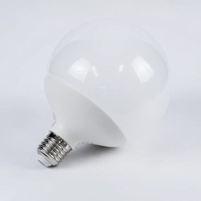 GloboStar® 60044 Λάμπα LED E27 G125 Γλόμπος 20W 1880lm 260° AC 220-240V IP20 Φ12.5 x Υ16cm Θερμό Λευκό 2700K - 3 Years Warranty