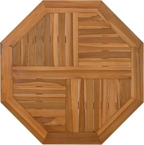 vidaXL Επιφάνεια Τραπεζιού Οκτάγωνη 60x60x2,5 εκ. Μασίφ Ξύλο Teak