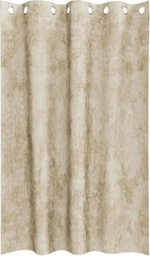 vidaXL Βελούδινες Κουρτίνες 2 pcs Κρεμ 175 x 140 εκ. Βελούδο