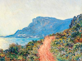 Εκτύπωση έργου τέχνης The Corniche near Monaco - Claude Monet, (40 x 30 cm)