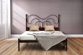 Κρεβάτι ΑΓΗΣ1 για στρώμα 140χ190 διπλό με επιλογή χρώματος