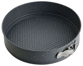 Φόρμα Κέικ Σπαστή Αντικολλητική Orion BG0OR37046 Φ28x6,5cm Black Bergner Ανοξείδωτο Ατσάλι