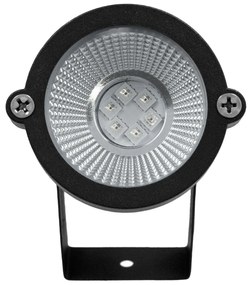 GloboStar 75588 Προβολάκι Κήπου Καρφωτό - Δαπέδου Epistar 5050 SMD LED 10W 1000lm 35° DC 24V με Ασύρματο Χειριστήριο 2.4Ghz Αδιάβροχο IP67 Πολύχρωμο RGB Dimmable - 75588