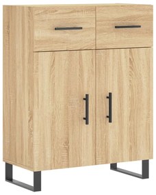 vidaXL Ντουλάπι Sonoma Δρυς 69,5 x 34 x 90 εκ. από Επεξεργασμένο Ξύλο