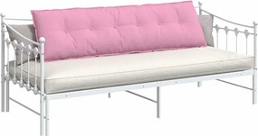 vidaXL Μαξιλάρι Πλάτης Ροζ 180 x 19 x 50 εκ ύφασμα