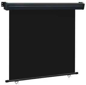 Σκίαστρο Βεράντας Πλαϊνό Μαύρο 165 x 250 εκ.