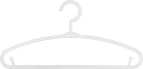 Παιδικές Κρεμάστρες Ρούχων (Σετ 6τμχ) A-S Hangers White 158462C