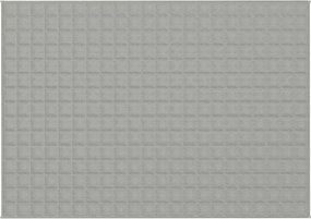 vidaXL Κουβέρτα Βαρύτητας Γκρι 155 x 220 εκ. 11 κ. Υφασμάτινη