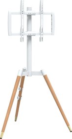 VidaXL Βάση Τηλεόρασης Τρίποδο για 37-65Ιν Max VESA 400x400χιλ. 40κ.