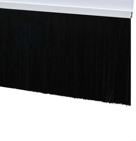 vidaXL Αυτοκόλλητες σφραγίδες πόρτας 12 pcs Λευκό 100 cm