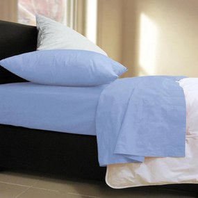 Σεντόνι Με Λάστιχο Basic Sky Nef-Nef Διπλό 120x230cm Με Λάστιχο 100% Cotton