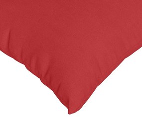 vidaXL Μαξιλάρι Καναπέ 2 pcs Κόκκινο 70 x 50 cm ύφασμα