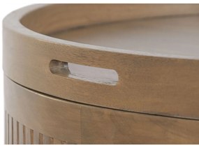 Τραπεζάκι Καφέ Home ESPRIT Καφέ 76 x 76 x 46 cm