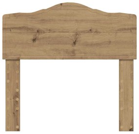 vidaXL Κεφαλάρι Artisan Oak 90 cm Επεξεργασμένο ξύλο