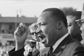 Φωτογραφία Martin Luther King Speaking in Cleveland, Bettmann