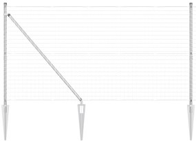 vidaXL Euro Fence με 7 Σφήνες 1.4x10 μ Γαλβανισμένο Ατσάλι
