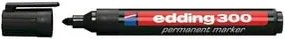 EDDING ανεξίτηλος μαρκαδόρος 300, 1.5-3mm, επαναγεμιζόμενος, μαύρος