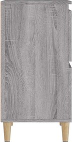 vidaXL Ντουλάπι Γκρι Sonoma 60x35x70 εκ. από Επεξεργασμένο Ξύλο