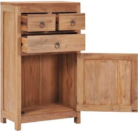 vidaXL Μπουφές 50 x 30 x 90 εκ. από Μασίφ Ξύλο Teak