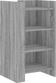 vidaXL Ραφιέρα Γκρι Sonoma 45x35x75 εκ. από Επεξεργασμένο Ξύλο