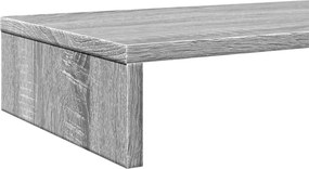 vidaXL Βάση Οθόνης Γκρι Sonoma 100x27x10 εκ. από Επεξεργασμένο Ξύλο