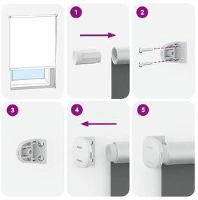 Ρολέρ Μπλακάουτ Μπεζ 75x210 cm Πλάτος υφάσματος 70,7 cm 4010785