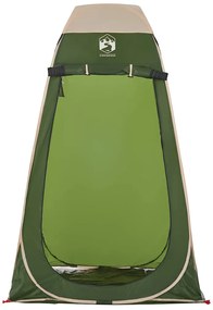 vidaXL Σκηνή Τουαλέτας/Ντουζιέρας Pop Up Πράσινο Αδιάβροχη