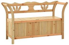 vidaXL Πάγκος 107 x 45 x 75,5 εκ. από Μασίφ Ξύλο Ελάτης