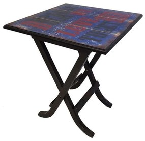 Τραπέζι Βοηθητικό Πτυσσόμενο Mod 00.00.0320 50x50x62cm Multi