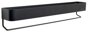 Ράφι &amp; Κρεμάστρα Large L550xW80xH100mm Sealskin Brix Black 362430746