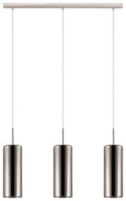 Φωτιστικό Οροφής-Ράγα Selvino 98697 Gold Eglo Metal, Glass